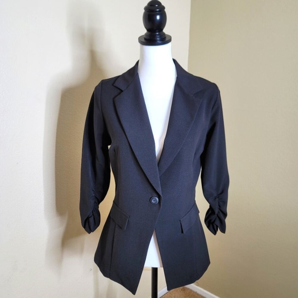 NWT Blazer, Size Large, Black Business Casual - Picture 2 of 7